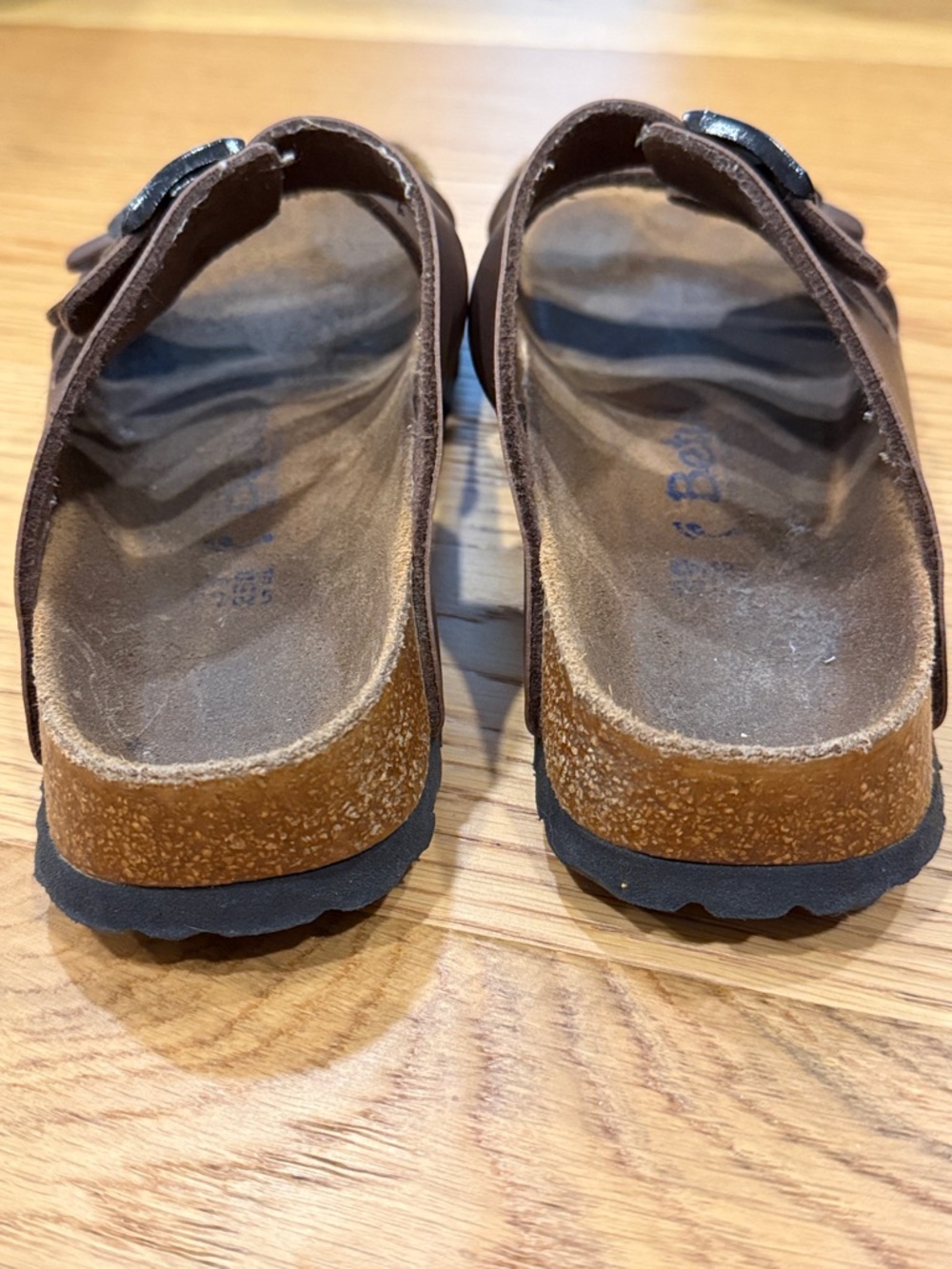 Birkenstock Betula Triple Buckle Brown Size 39 Women's Sandals - Picture 6 of 10
